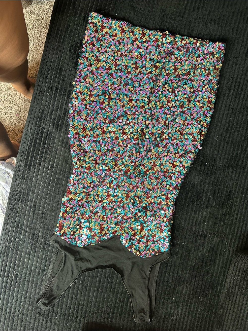 Multicolor Sequin Bodycon Dress